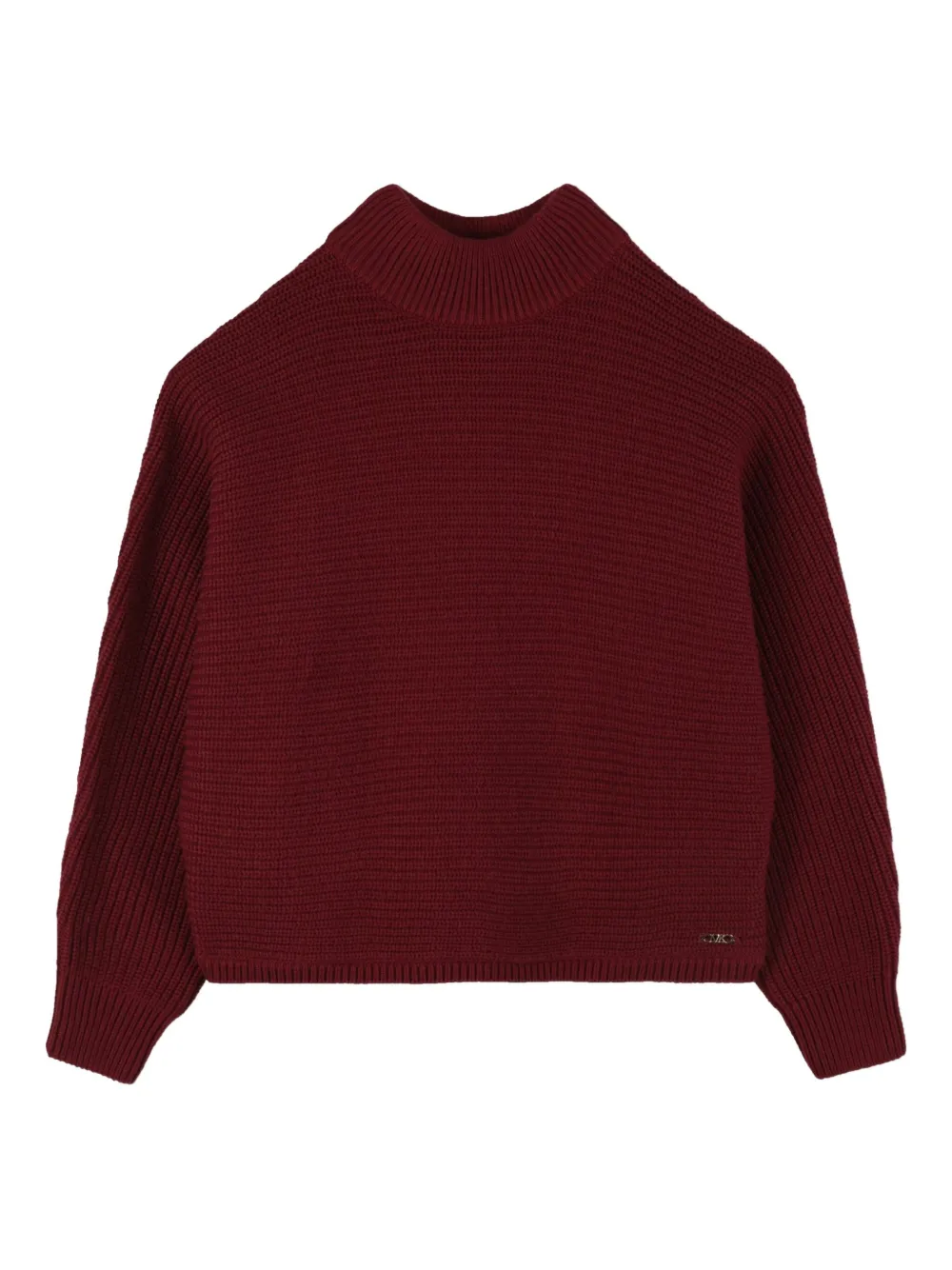 Michael Kors Kids Geribbelde coltrui Rood