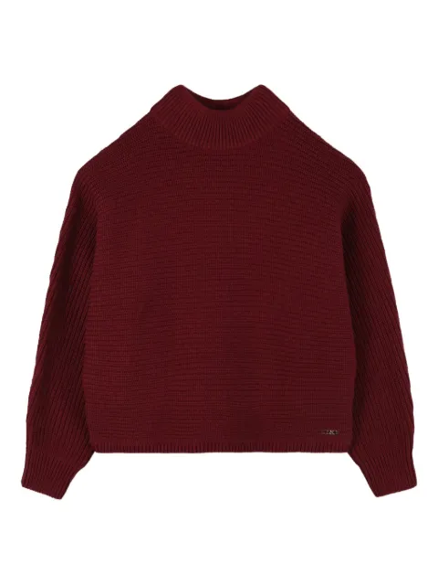 Michael Kors Kids ribbed roll-neck sweater