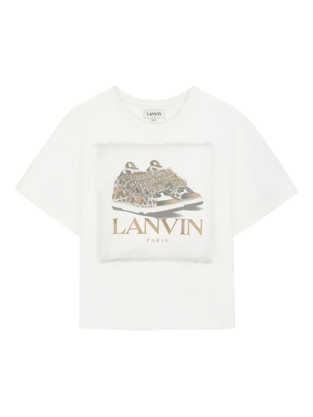 Lanvin Enfant graphic-print T-shirt | White | Image 1