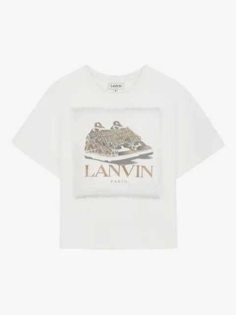 Lanvin Enfant t-shirt à imprimé graphique