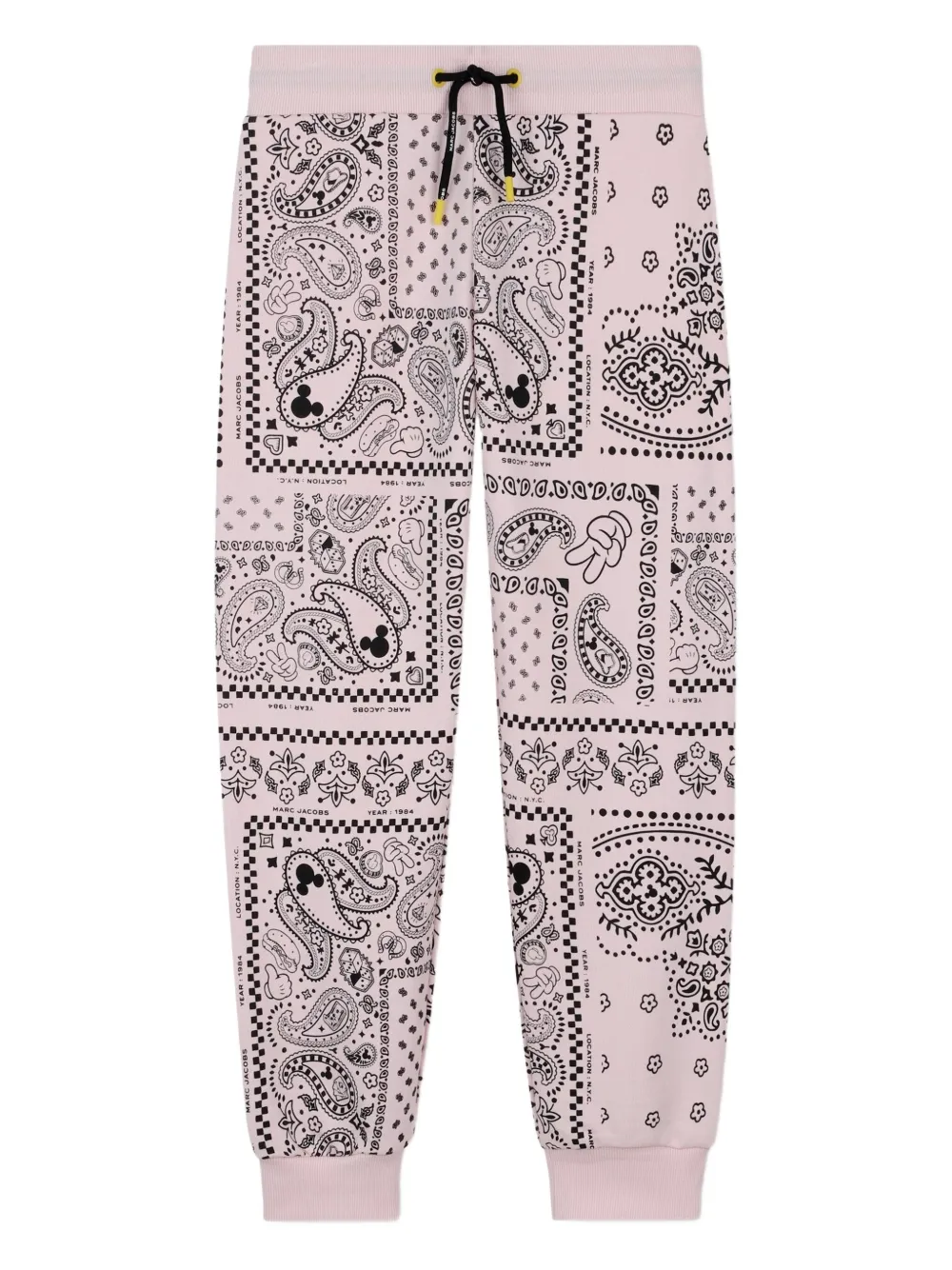 Marc Jacobs Kids x Disney バンダナプリント スウェットパンツ - PINK Marc Jacobs Kids x Disney バンダナプリント スウェットパンツ - PINK