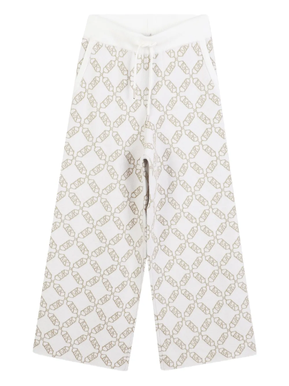 Michael Kors Kids Trainingsbroek met monogramprint Wit