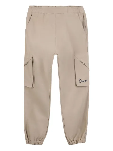 Kenzo Kids logo cargo trousers