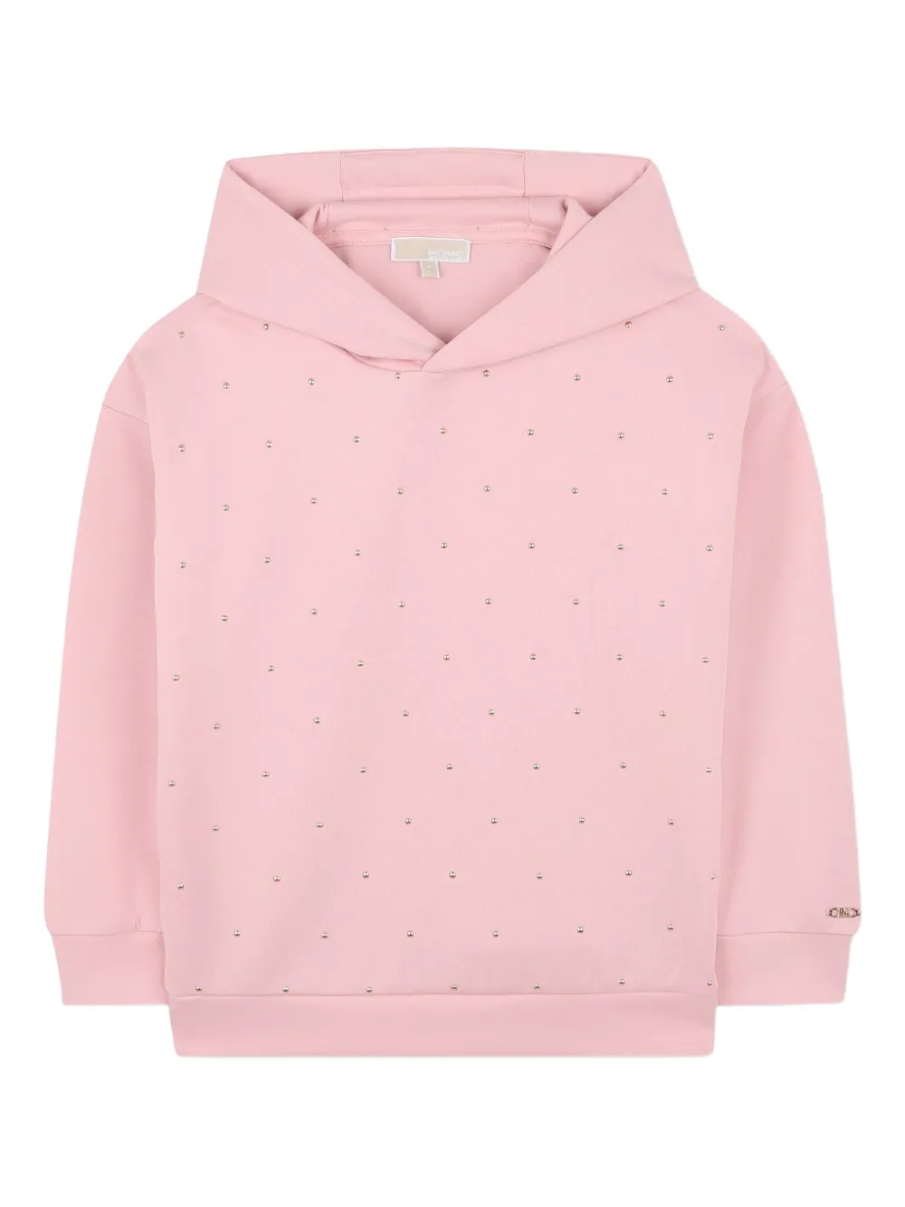 Michael Kors Kids Hoodie verfraaid met stras Roze