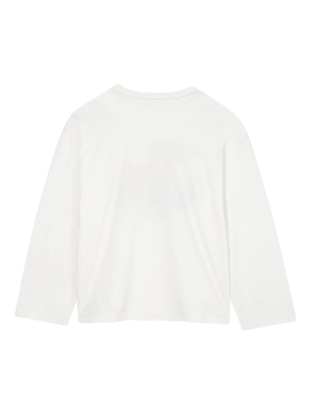 Kenzo Kids T-shirt met tijgerprint Wit