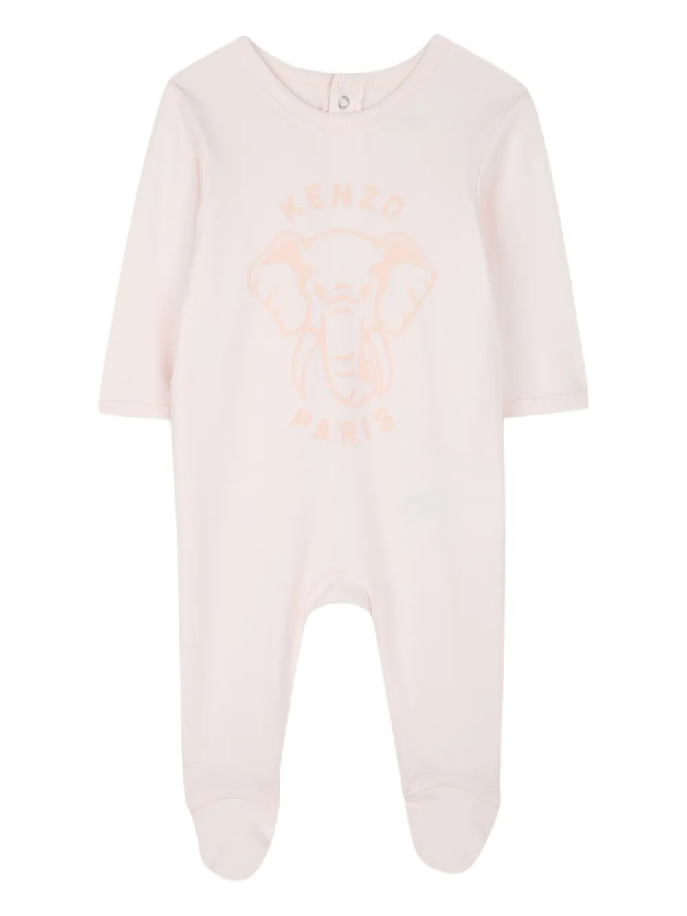 Kenzo Kids Romper met olifantprint Wit