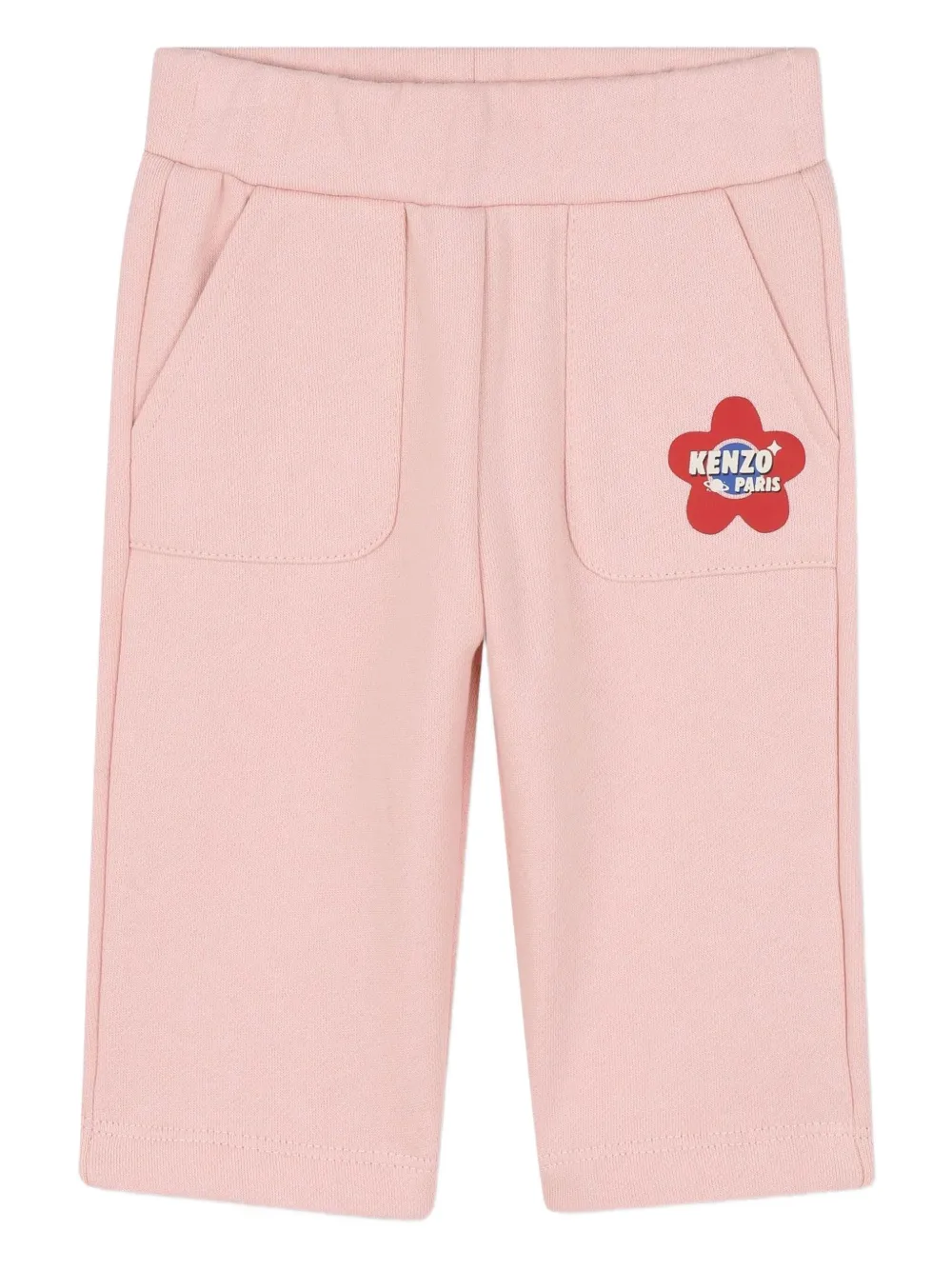Kenzo Kids Trainingspak met pofmouwen en logoprint Roze