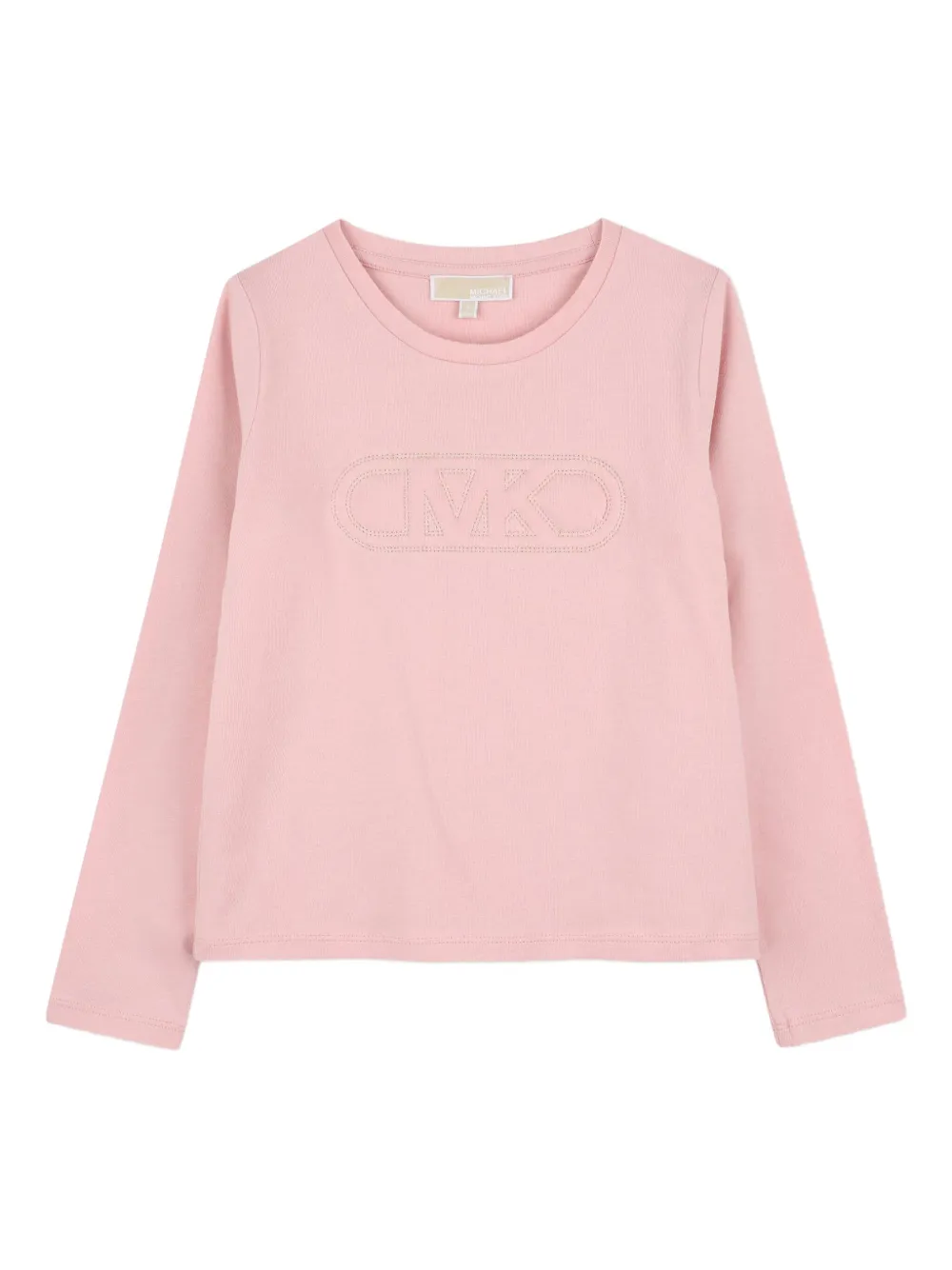 Michael Kors Kids logo-embroidered T-shirt | Pink | Image 1
