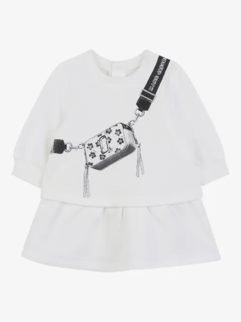 Marc Jacobs Kids graphic-print layered dress