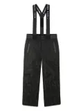 Marc Jacobs Kids logo-print dungarees - Black