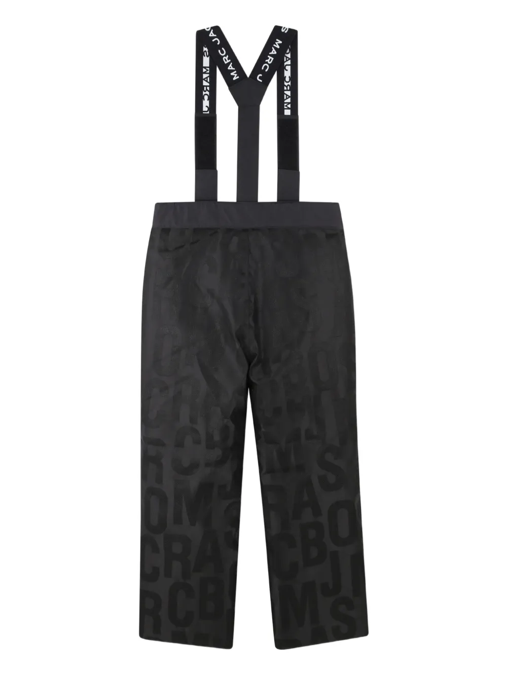 Marc Jacobs Kids Tuinbroek met logoprint Zwart