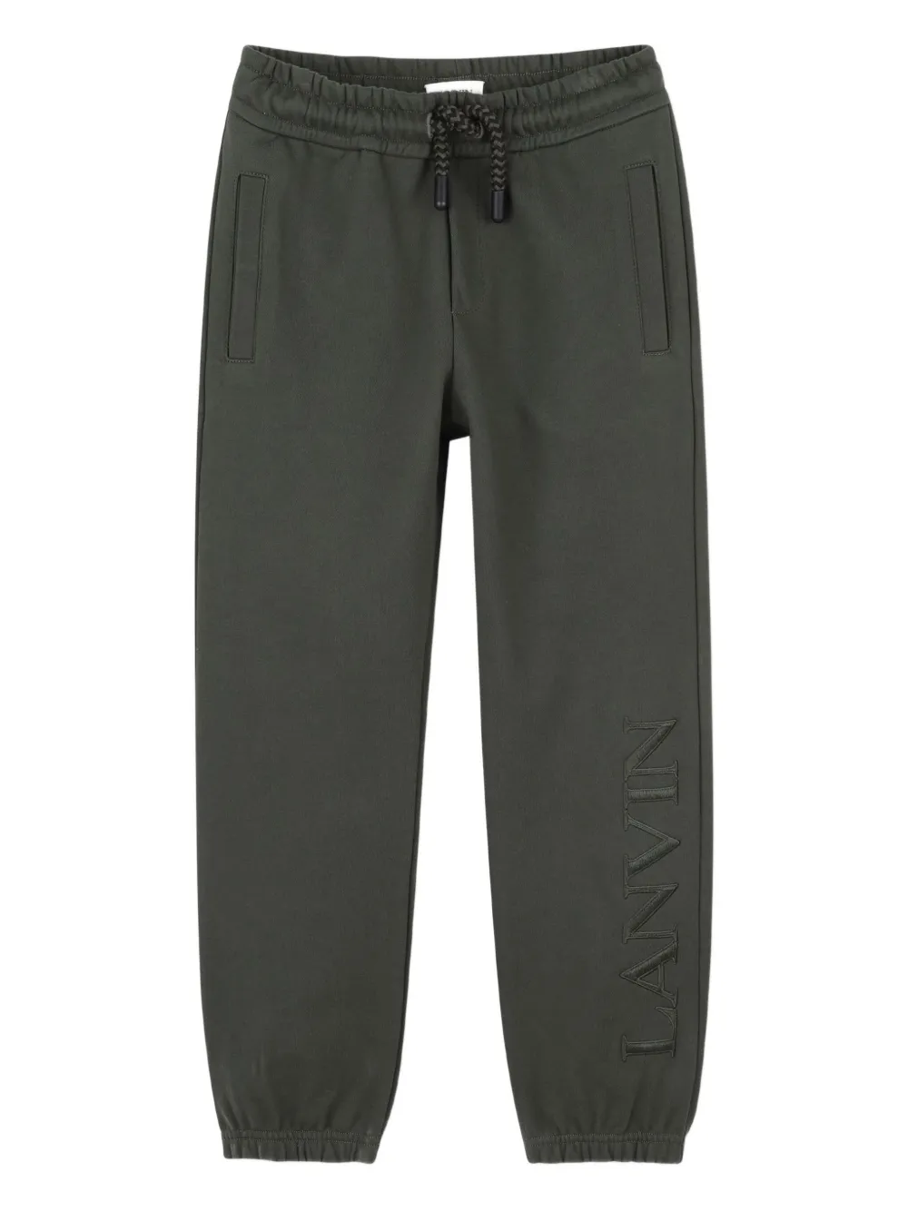 Lanvin Enfant Elastische trainingsbroek Groen