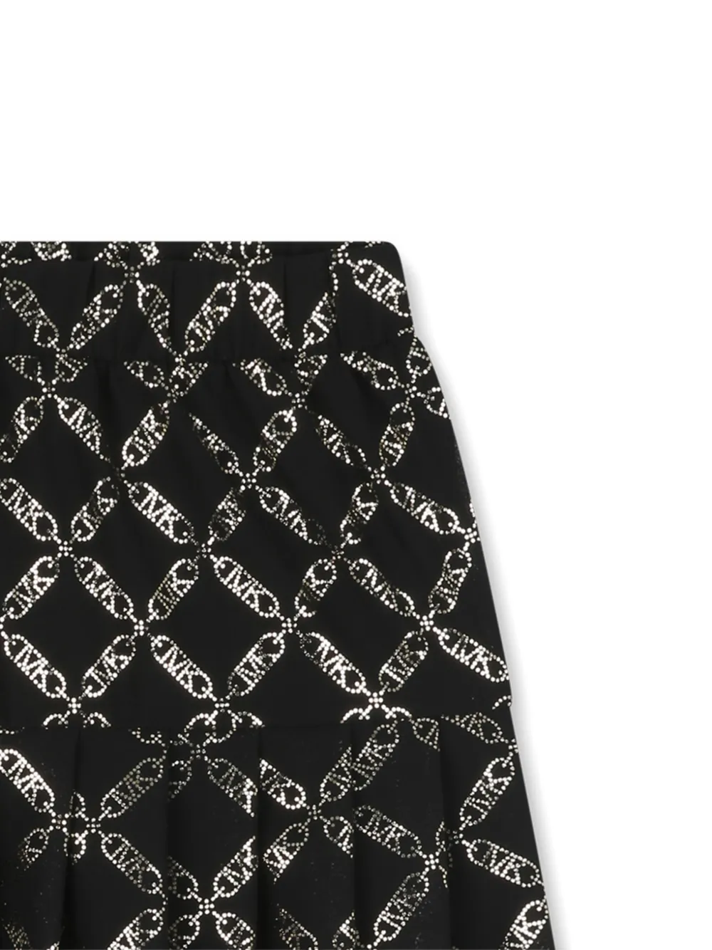 Michael Kors Kids Plooirok met print Zwart