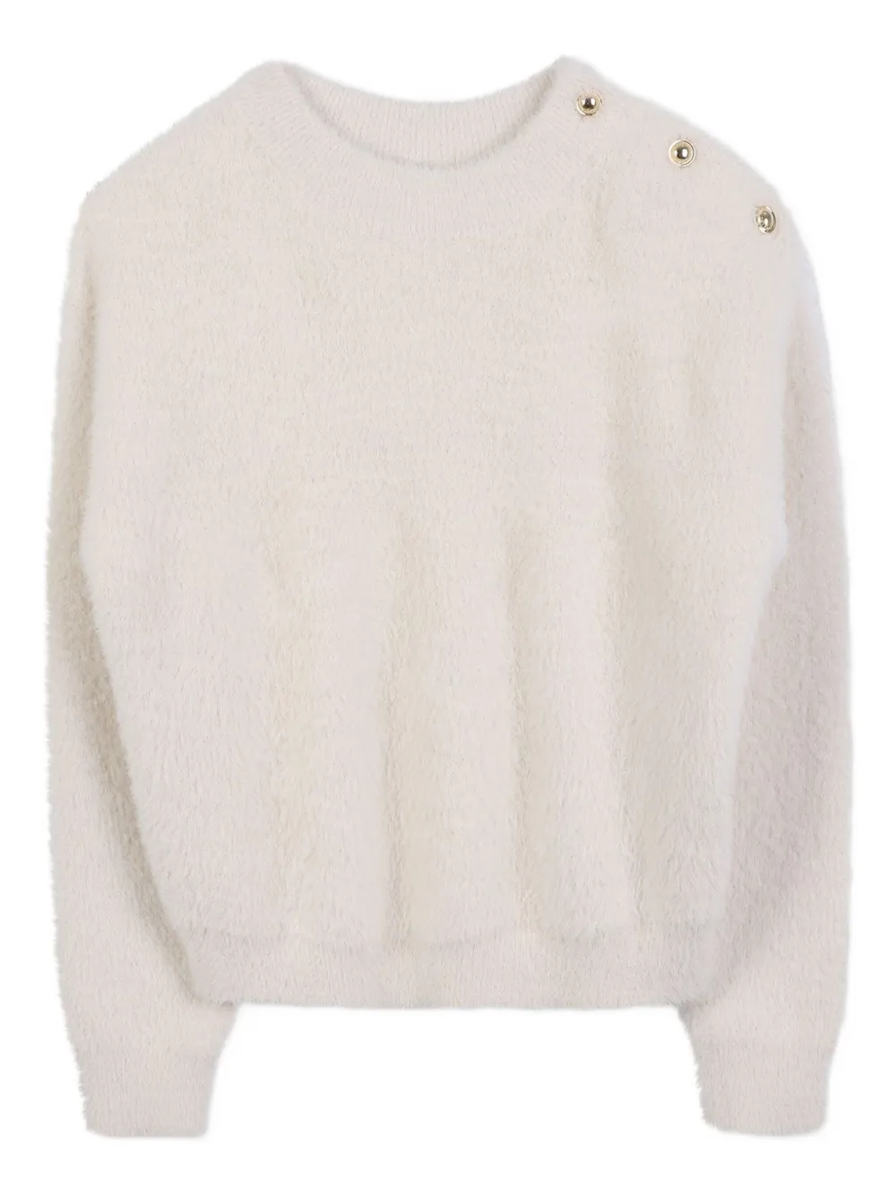 Michael Kors Kids Trui met knoopdetail Beige