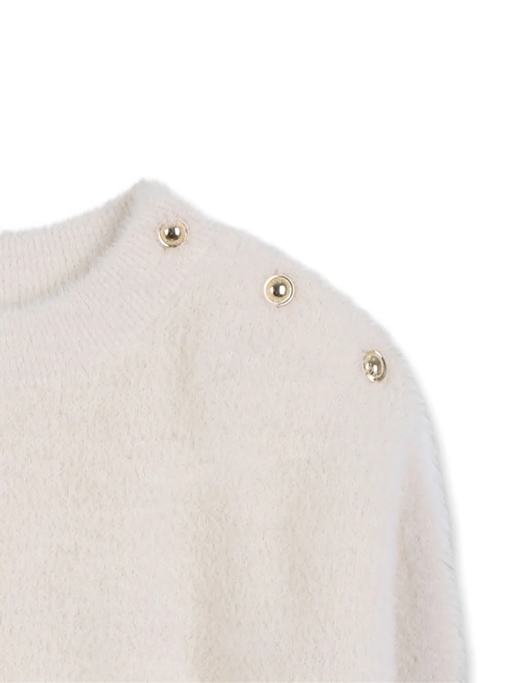 Michael Kors Kids Trui met knoopdetail Beige