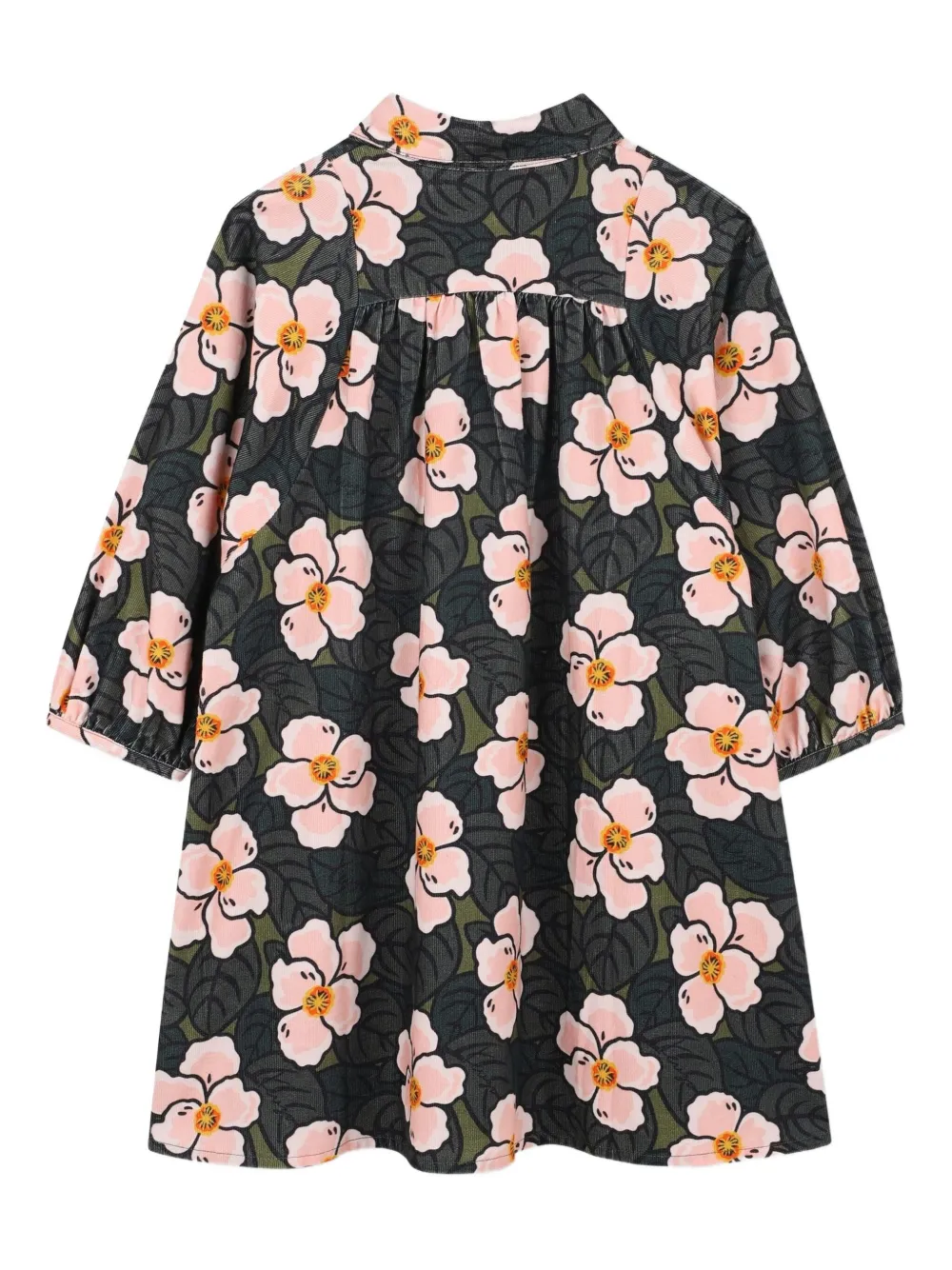 Kenzo Kids floral print button-up shirt dress | Girls Casual Dresses | Image 2