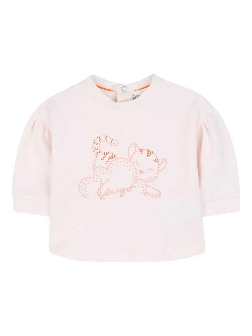 Kenzo Kids cat-print two-piece set | Pink | Image 1