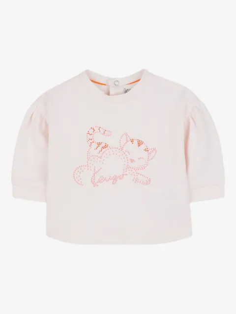 Kenzo Kids cat-print two-piece set