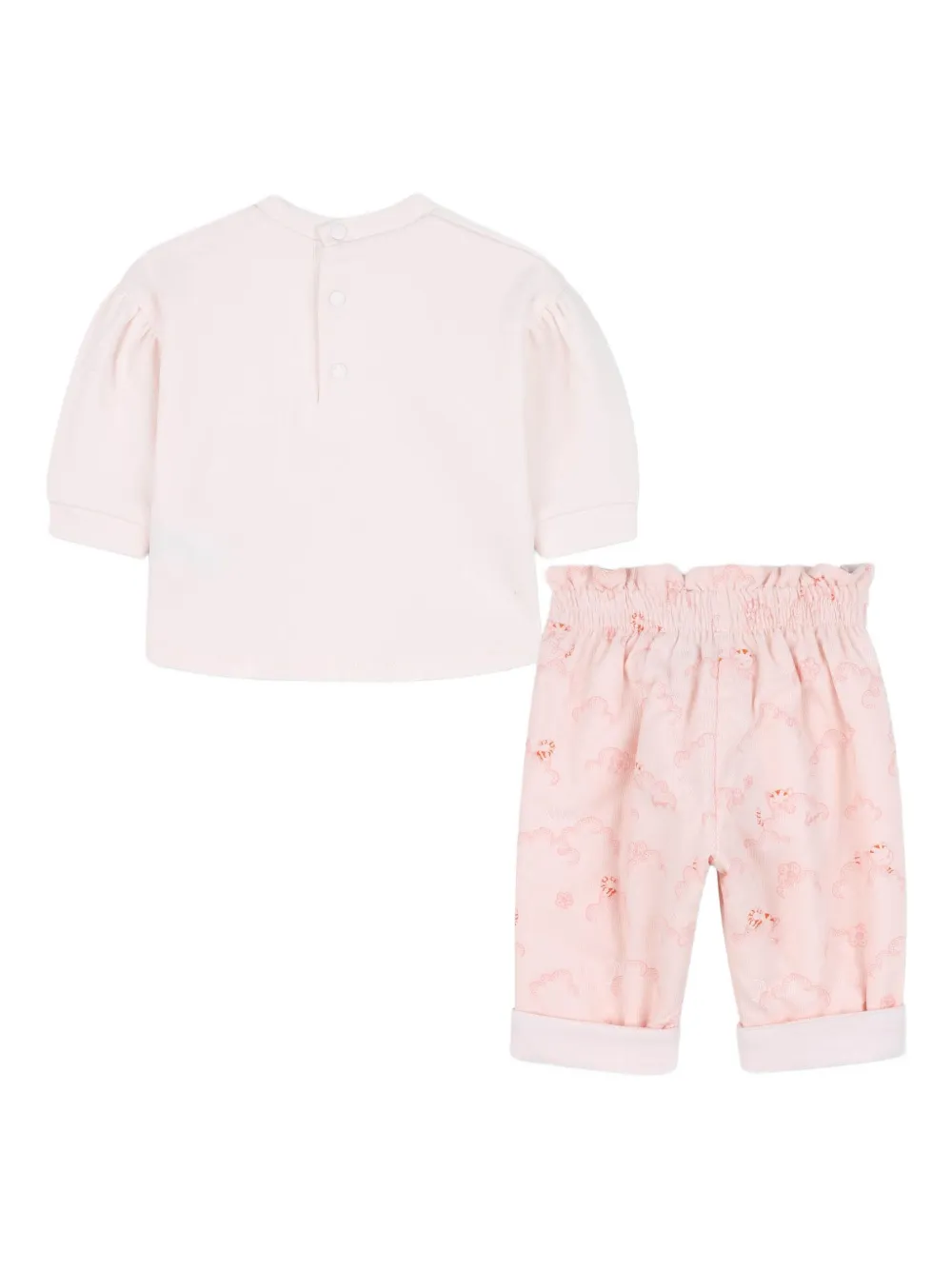 Kenzo Kids cat-print two-piece set | Trouser Sets | Image 2