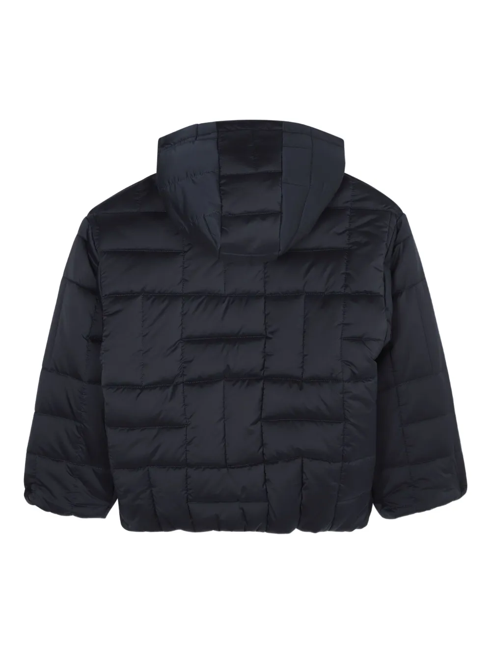 Kenzo Kids Gewatteerd jack met capuchon Blauw