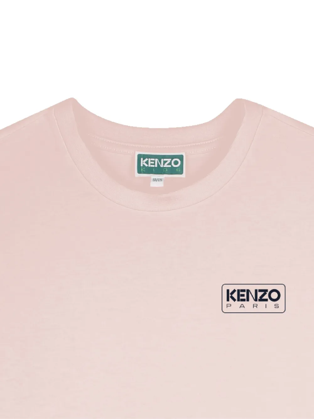 Kenzo Kids T-shirtjurk met logoprint 46M PINK PALE