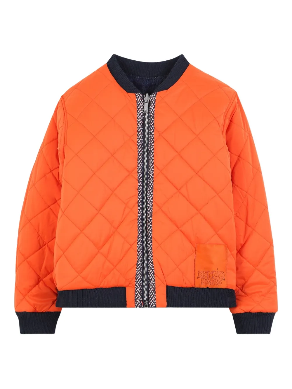 Kenzo Kids Bomberjack van spijkerstof Blauw
