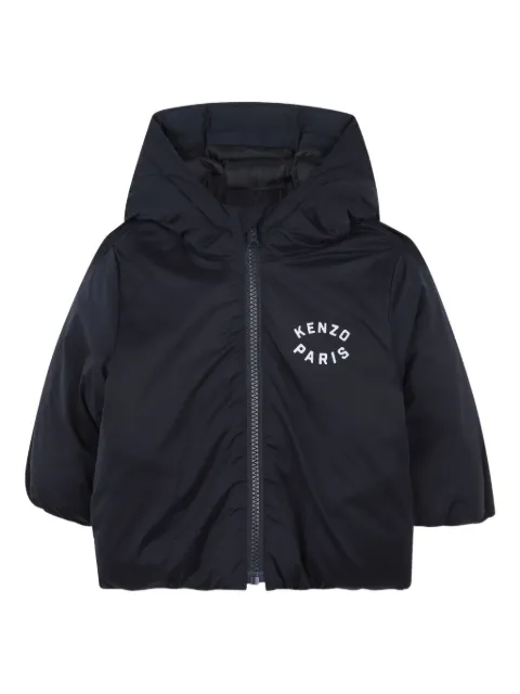 Kenzo Kids Jaqueta matelassê com capuz