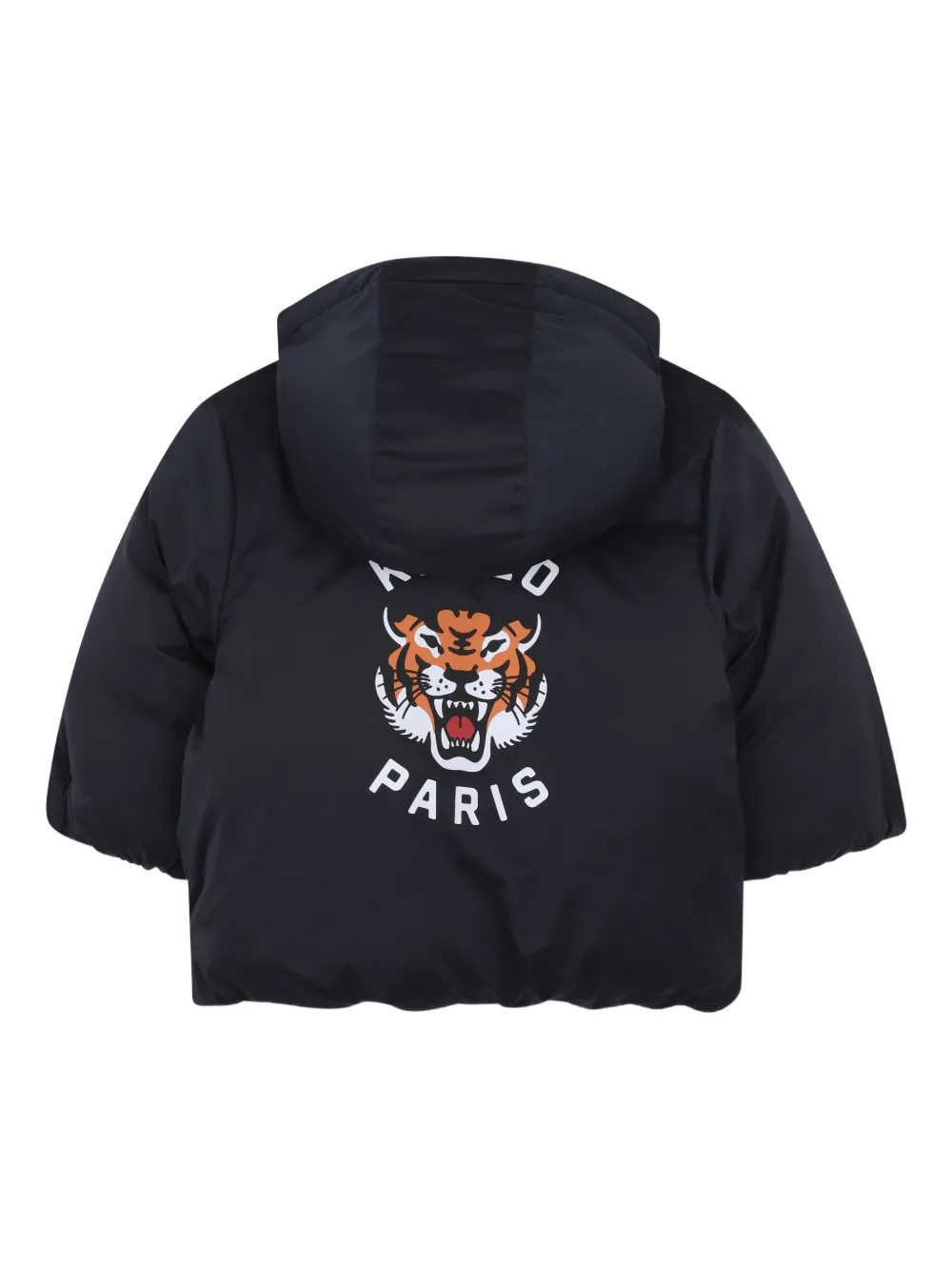 Kenzo Kids Donsjack met capuchon 845 NAVY