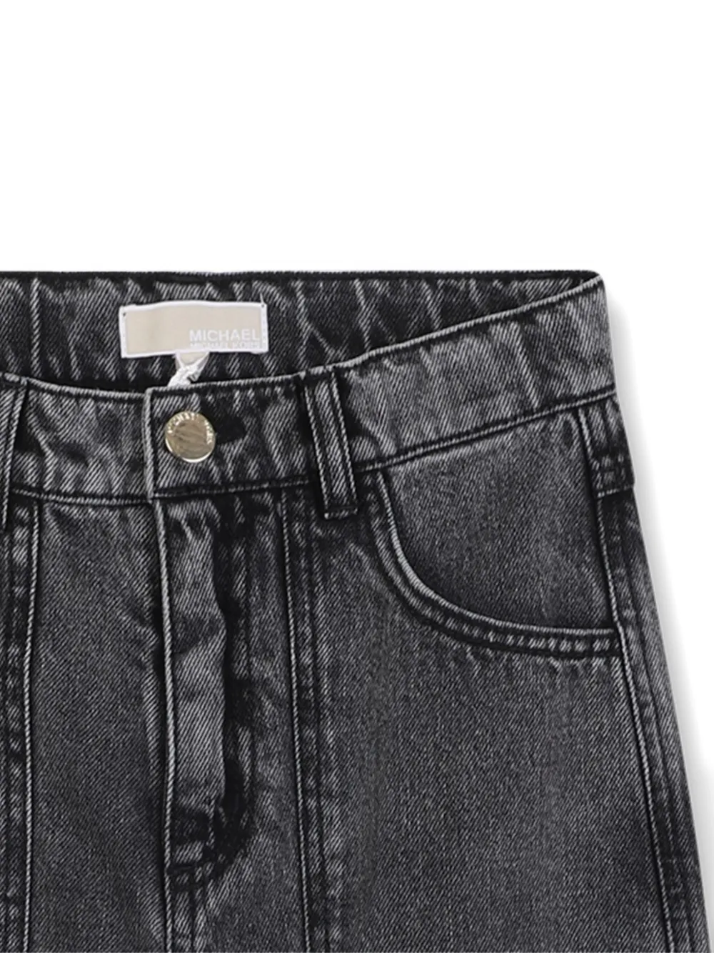 Michael Kors Kids Jeans met cargo zak Zwart
