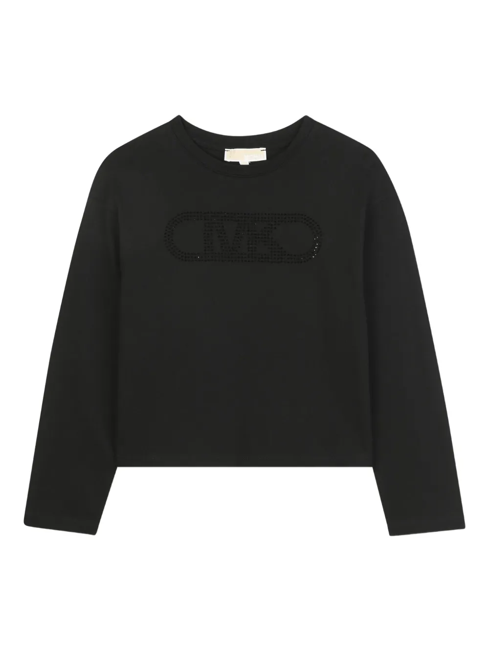 Michael Kors Kids logo-embellished top | Black | Image 1
