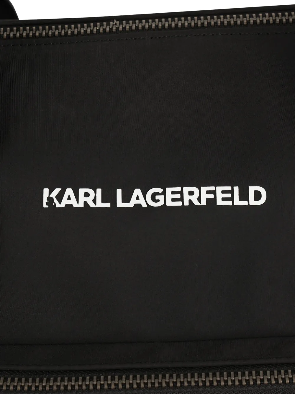Karl Lagerfeld Kids Ikonic and Choupette luiertas Zwart