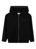 Lanvin Enfant zip-up hoodie - Black