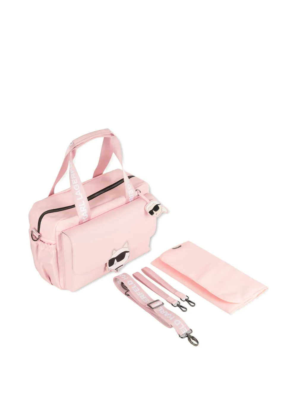 Karl Lagerfeld Kids Choupette luiertas Roze