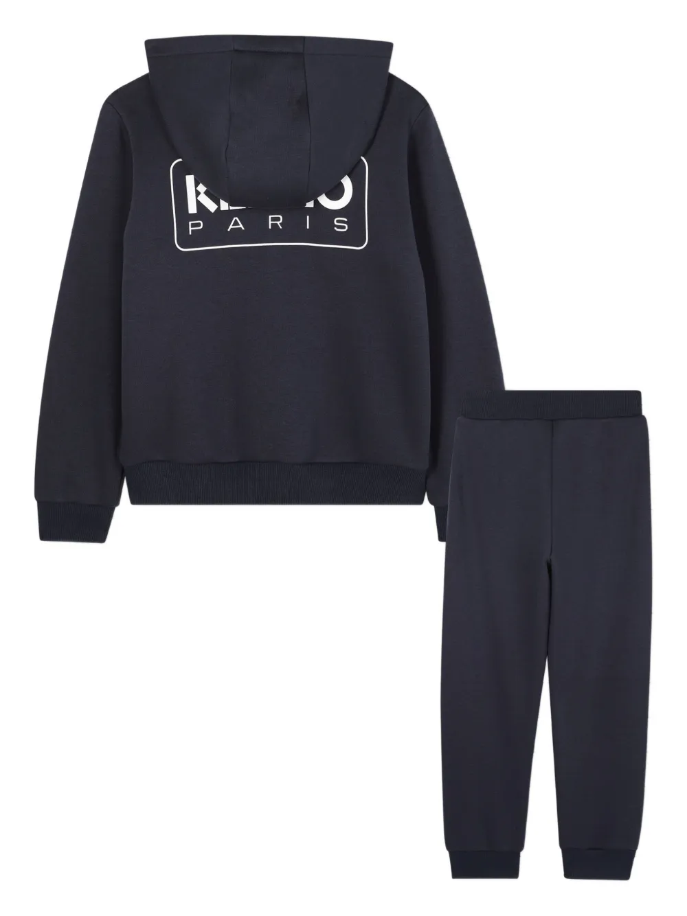 Kenzo Kids Trainingspak met capuchon Blauw