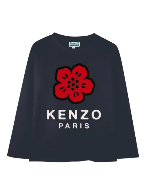 Kenzo Kids Boke Flower long-sleeve T-shirt