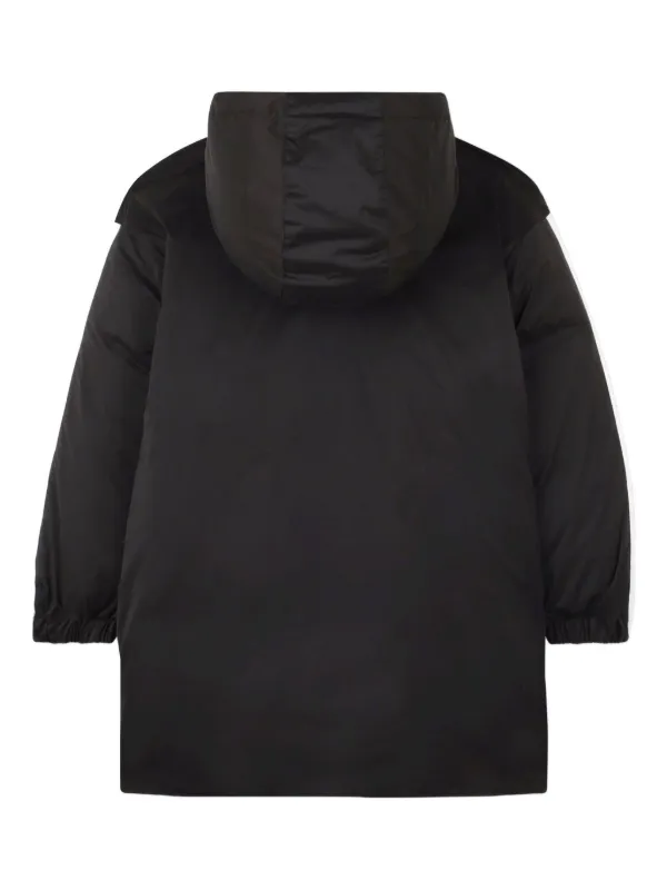 Kenzo Kids フーデッド パデッドコート | ブラック | FARFETCH JP