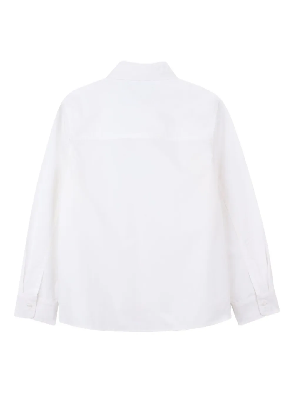 Karl Lagerfeld Kids Shirt verfraaid met logo Wit