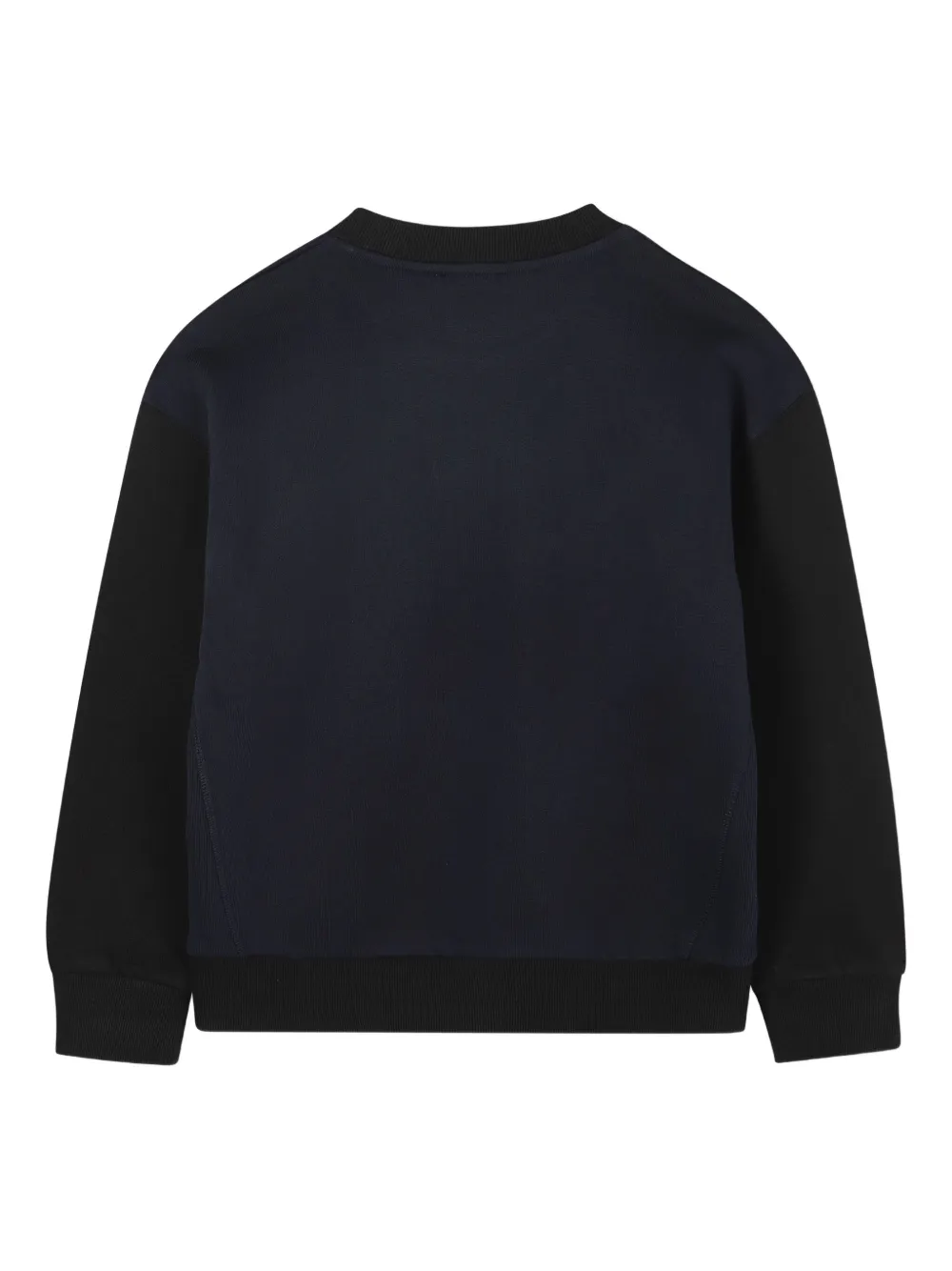 Kenzo Kids Sweater met grafisch patroon Blauw