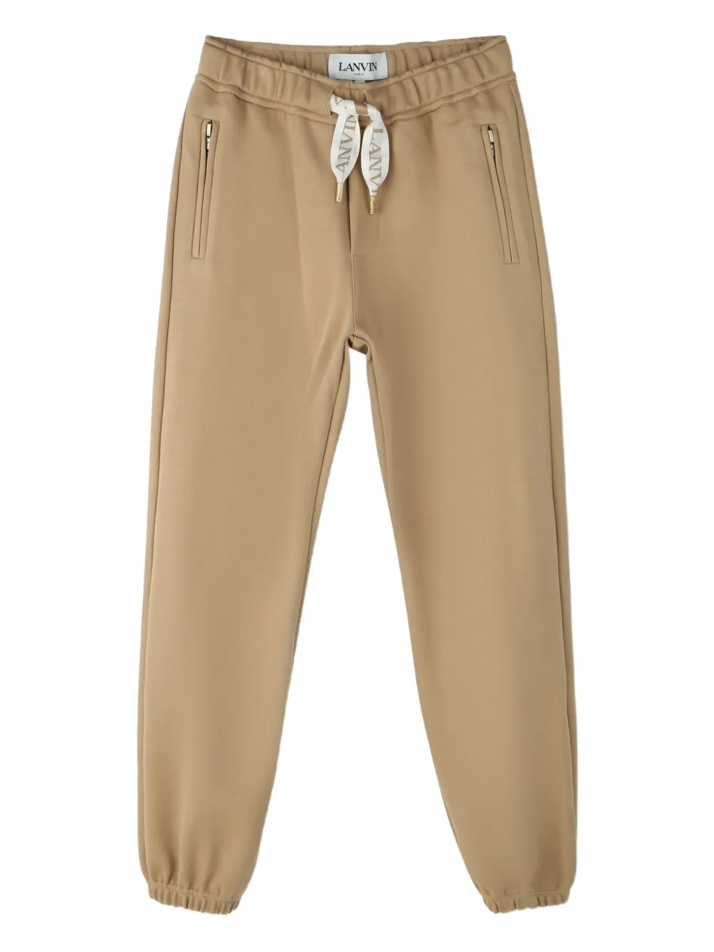 Lanvin Enfant Trainingsbroek met trekkoord Beige