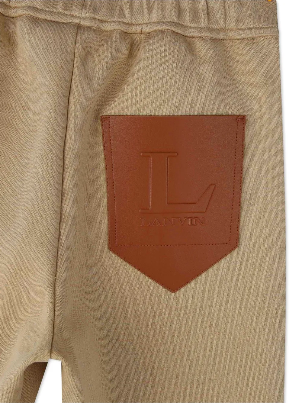 Lanvin Enfant Trainingsbroek met trekkoord Beige