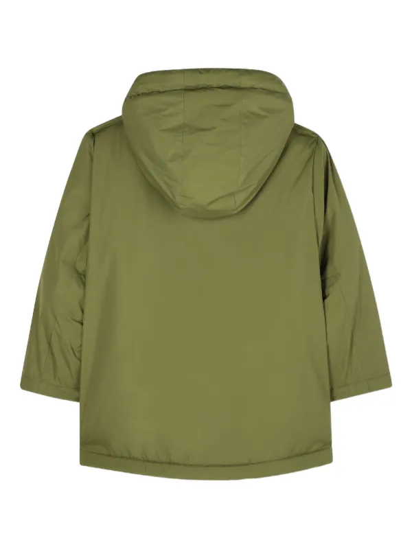 Kenzo Kids フーデッド コート | グリーン | FARFETCH JP