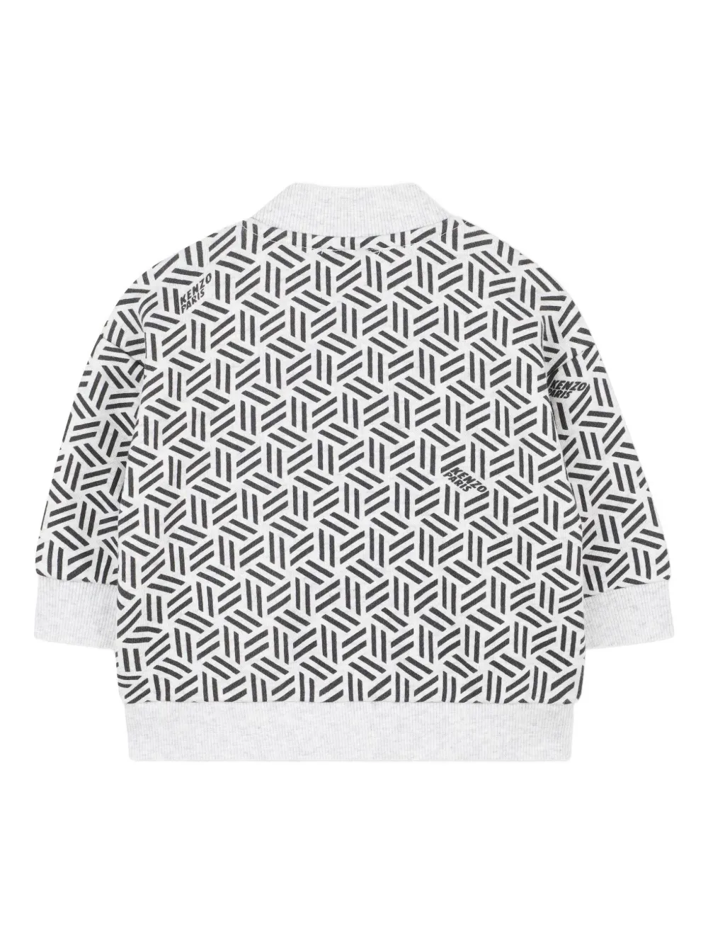 Kenzo Kids Trainingspak met geometrische print Wit
