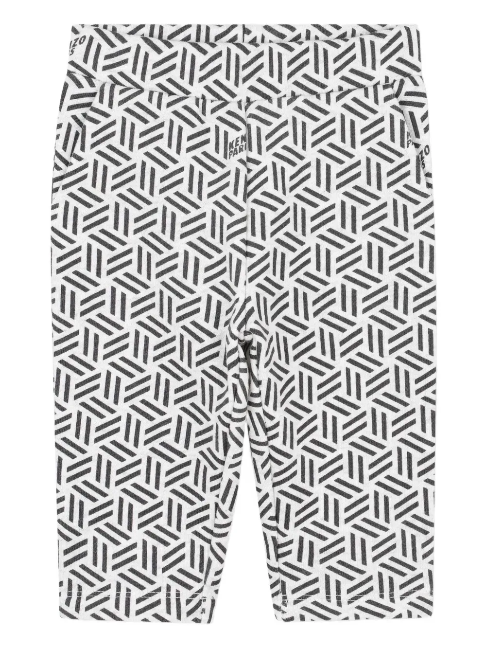 Kenzo Kids Trainingspak met geometrische print Wit
