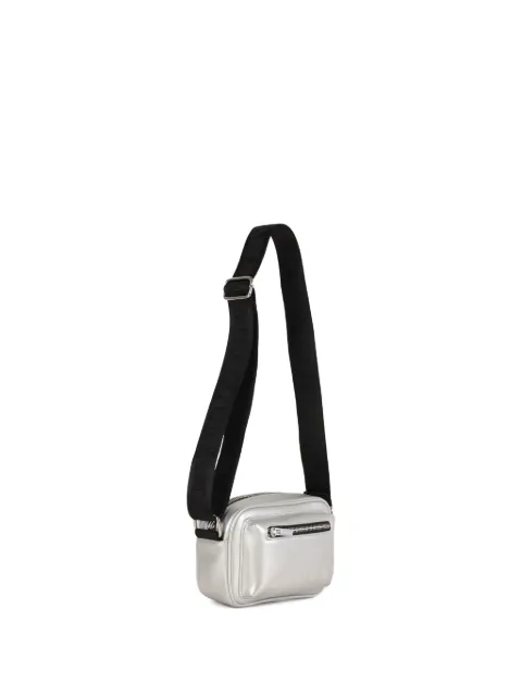 Dkny Kids metallic leather shoulder bag