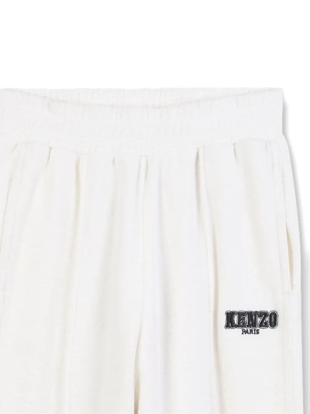 Kenzo Kids Trainingsbroek met geborduurd logo Wit
