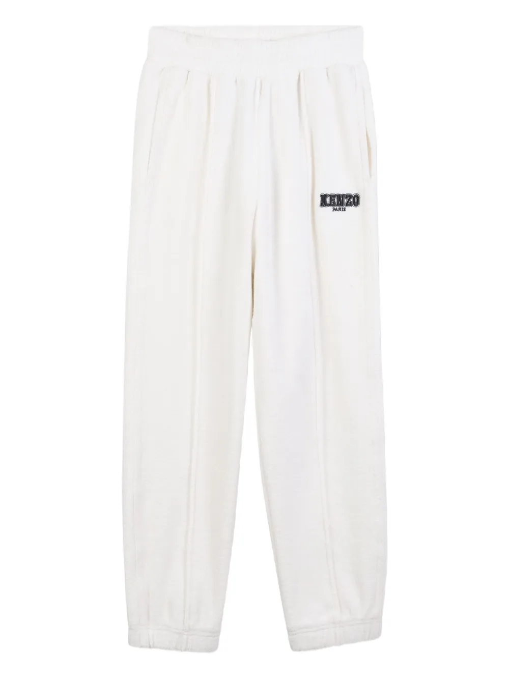 Kenzo Kids Trainingsbroek met geborduurd logo Wit