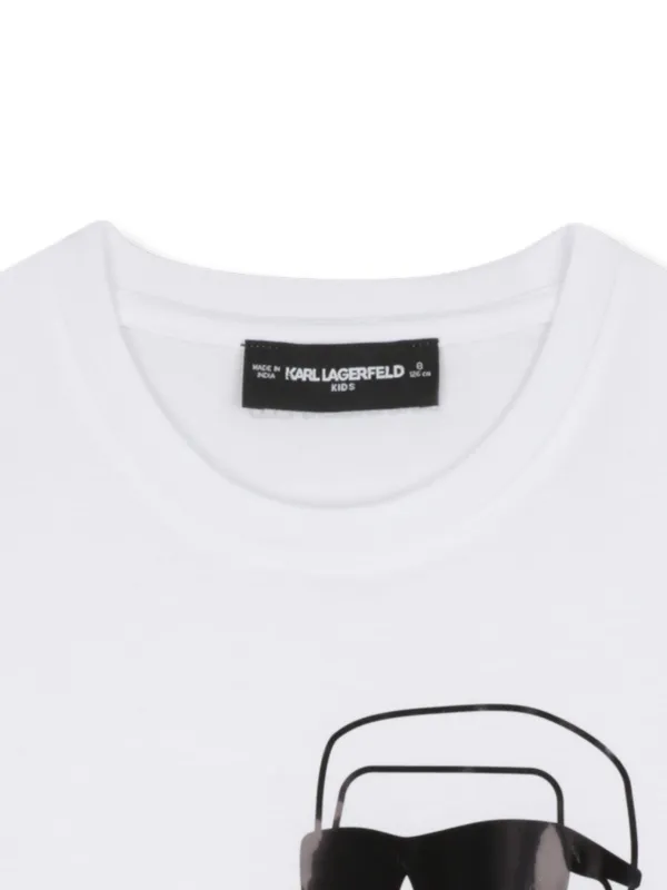 T-shirt Avec Imprimé Placé KARL LAGERFELD KIDS Pour FILLE | Kids