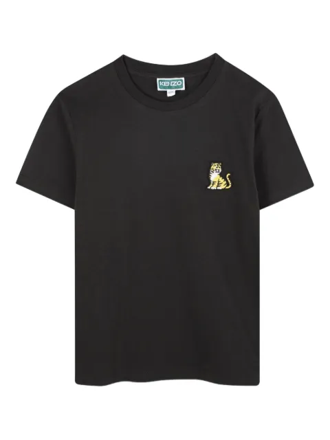 Kenzo Kids tiger-motif T-shirt