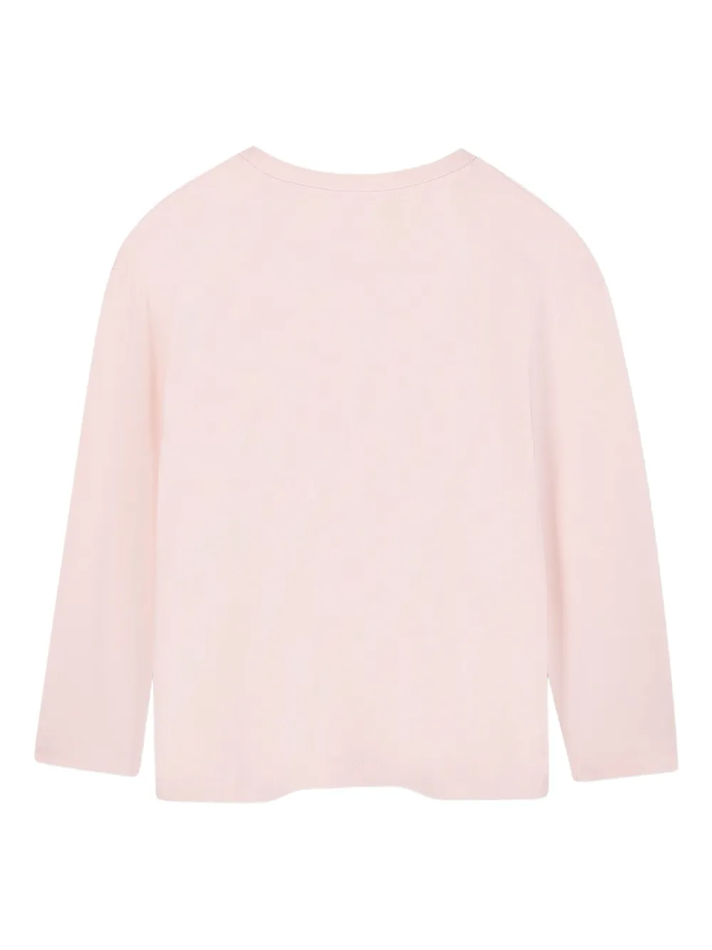 Kenzo Kids T-shirt met bloemenprint Roze