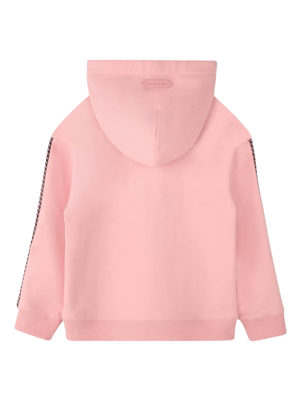 Lanvin Enfant Hoodie met logodetail Roze